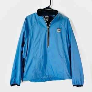 Vintage The North Face Quarter Zip Windbreaker Jacket Sz L
